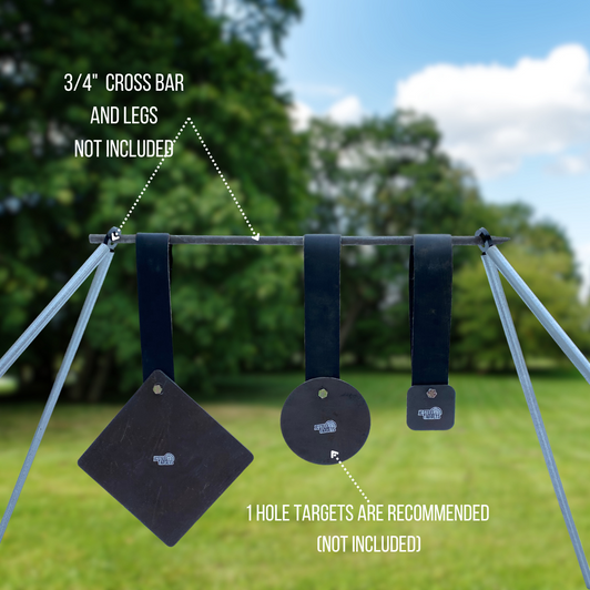 3/4 Conduit Stand AR500 Steel Target Stand Kit