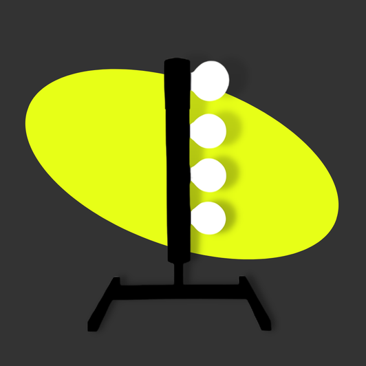 4 (6") AR500 Steel Target Dueling Tree Target System