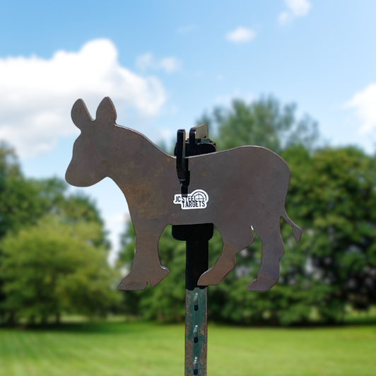 Small Donkey - AR500 Steel Target Small Donkey - AR500 Steel Target