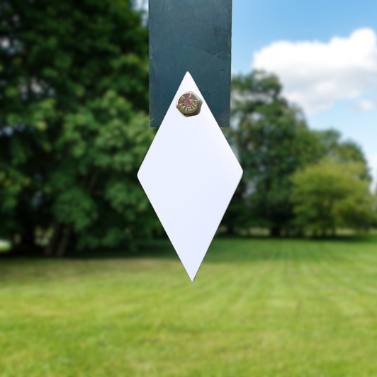 3" x 5" Diamond 3/8" Thick 1 Hole AR500 Steel Target 3" x 5" Diamond 3/8" Thick 1 Hole AR500 Steel Target