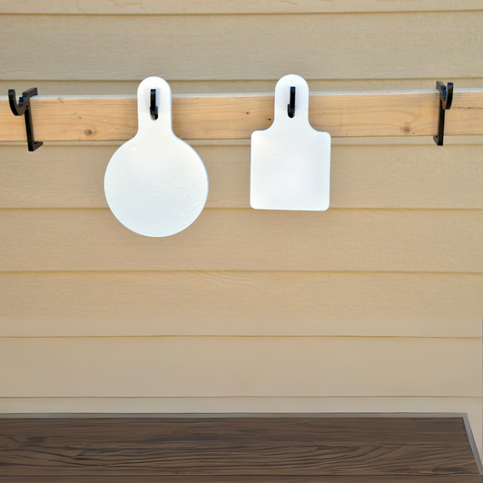 Poor Man's Plate Rack AR500 Steel Target Hanger Set