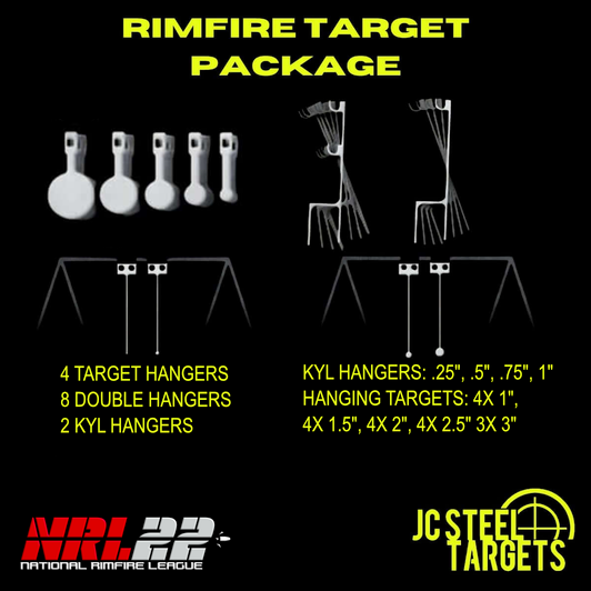 NRL22 Standard Rimfire Steel Target Package