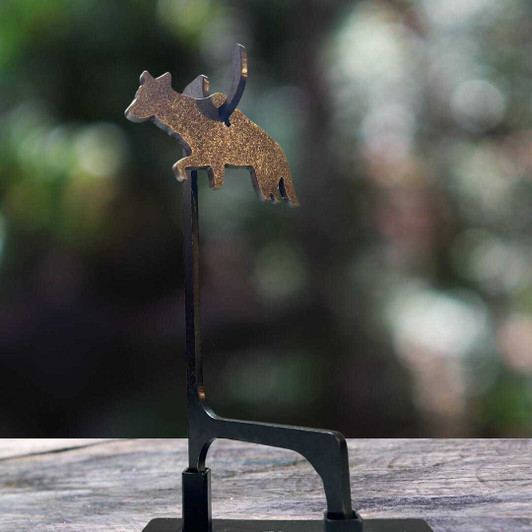 Rimfire Single AR500 Steel Hook Stand Rimfire Single AR500 Steel Hook Stand