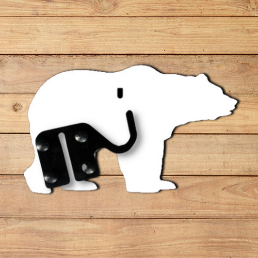 Mini-Bear 3/8" Thick Slotted Hook AR500 Steel Target Package