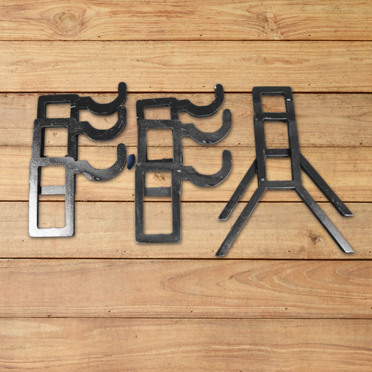 Poor Man's Plate Rack AR500 Steel Target Hanger System