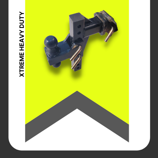 10" Drop Xtreme 2.5" Heavy Duty Steel Trailer Hitch