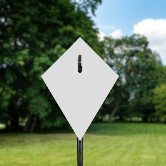 8" Kite 3/8" Thick Slotted Hook AR500 Steel Target