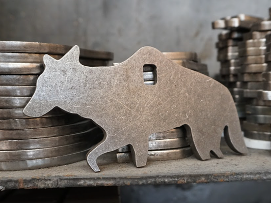 Rimfire Coyote 1/4" Thick AR500 Rimfire Target