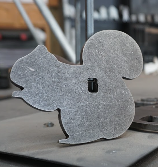 Rimfire Squirrel 1/4" Thick AR500 Rimfire Target