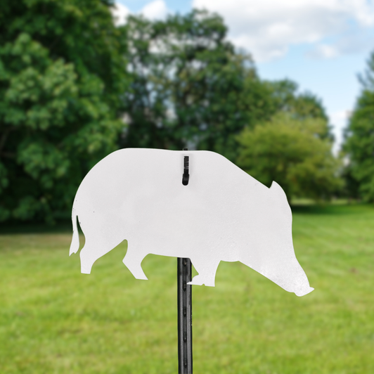 Hog 1/2" Thick Slotted Hook AR500 Steel Targets Hog 1/2" Thick Slotted Hook AR500 Steel Targets