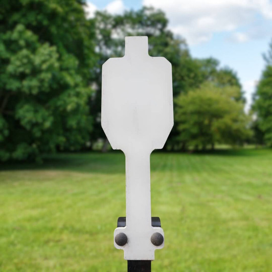 25% IPSC 1/2" Thick T Post Spring AR500 Target System