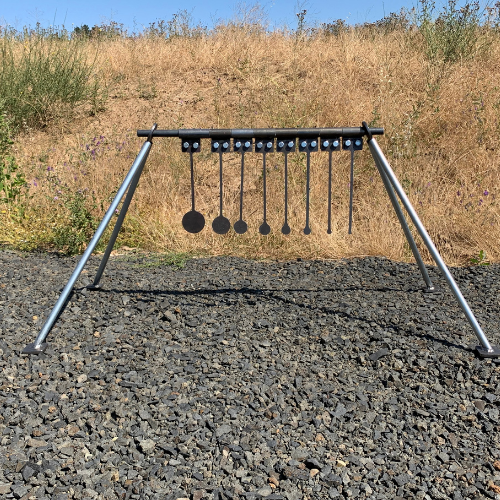 8 Target Rimfire KYL AR500 Steel Target Kit | Stand Included