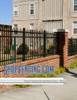 Black Commercial Drexel Aluminum Fencing From ShopFencing.com