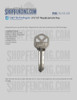 313131 Replacement Key For D&D Technologies Products