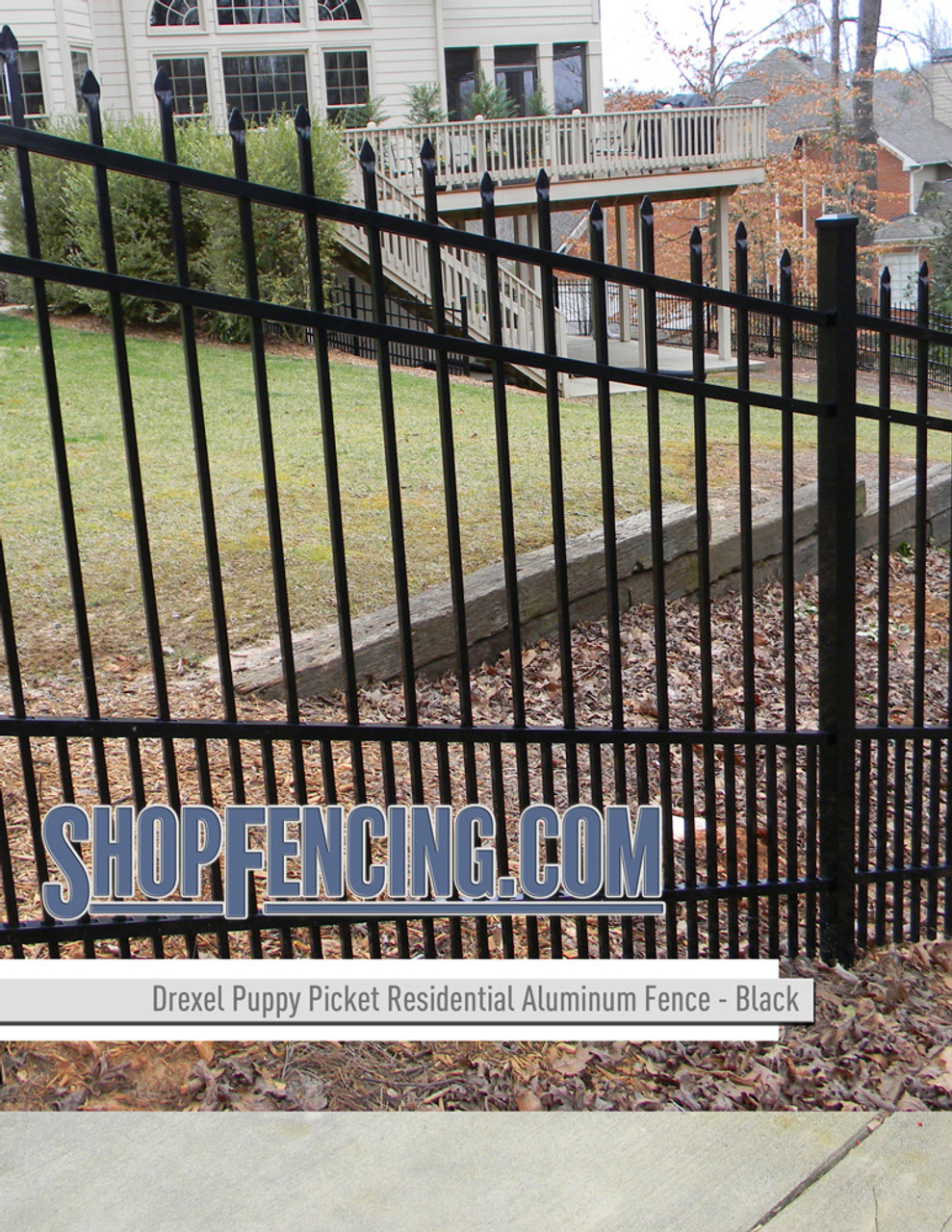 aluminum fence material