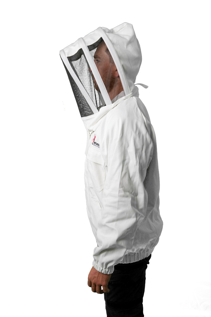 Ceracell Jacket with Zip Hood (Sizes M - 7XL)