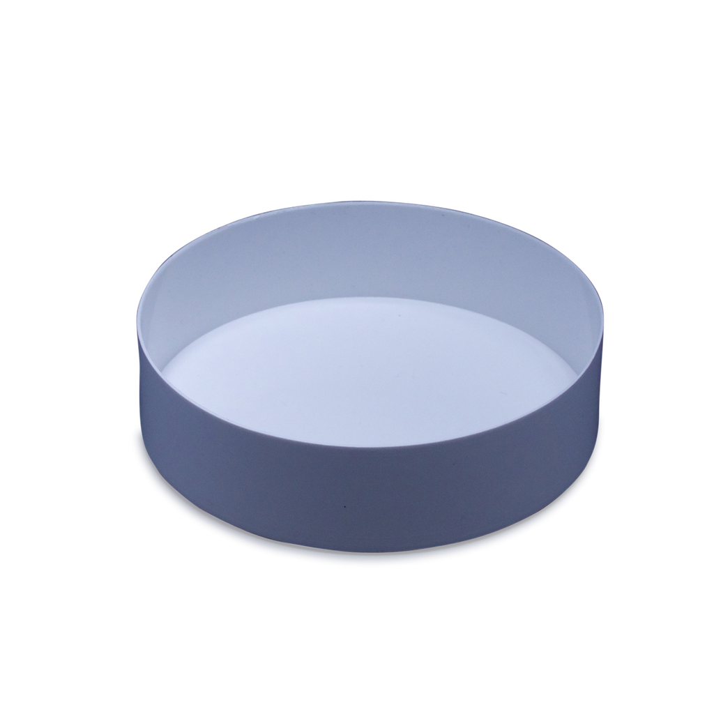 Round Comb Container - White (Packet of 32)