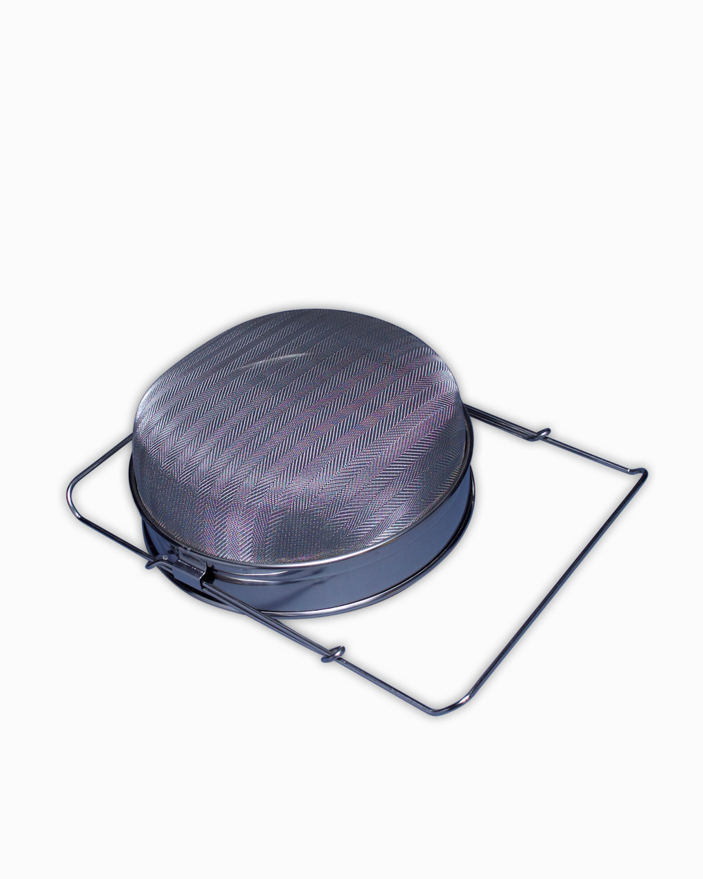 Double Strainer Stainless Steel With Extendable Bracket - 230mm Diameter