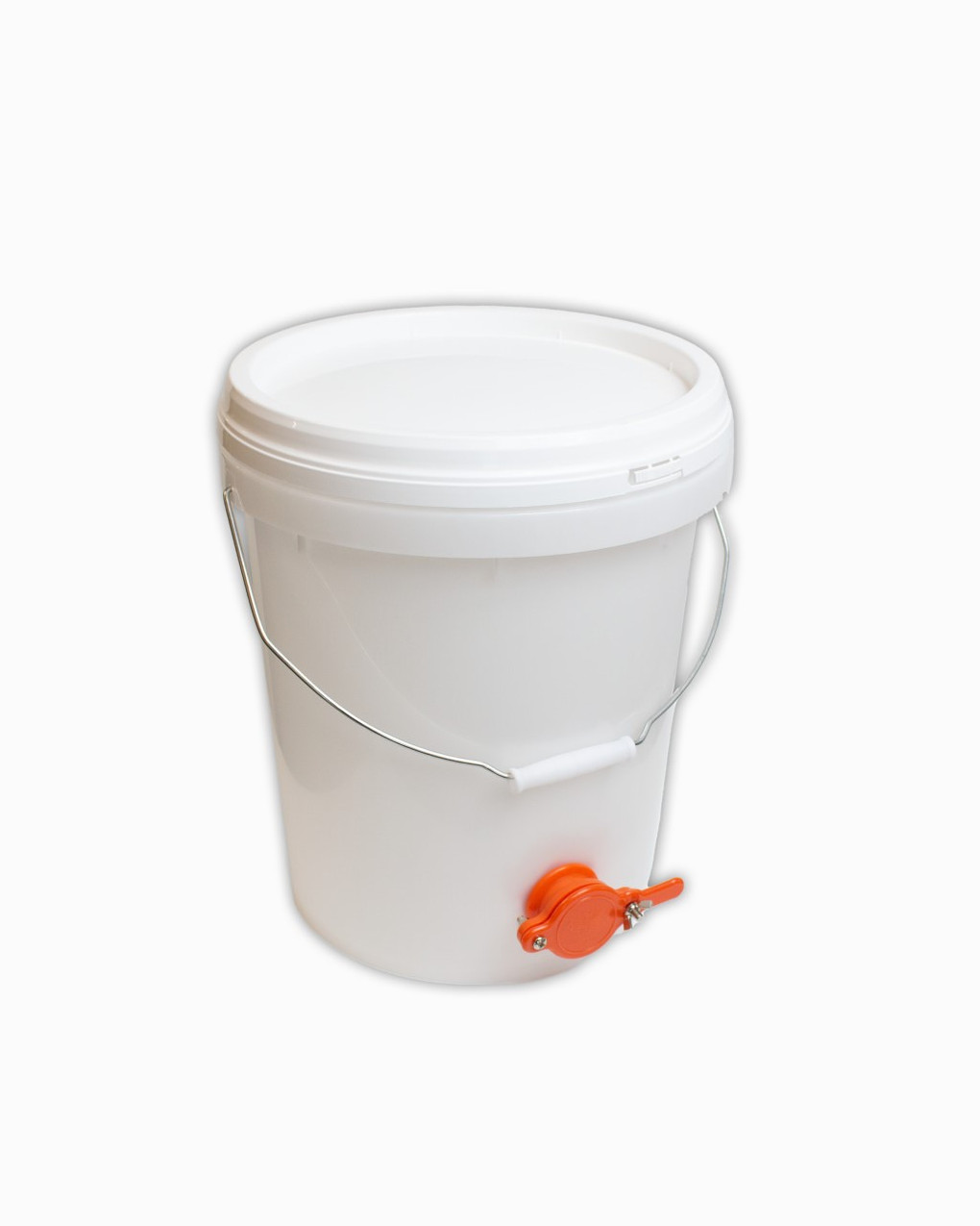 20L Heavy Duty Honey Bucket With Lid and Honey Gate (Assembled)