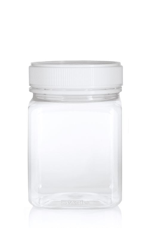 Honey Jars and Lids - Clear, 1kg (Packet of 20)