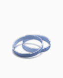 Round Comb Rings - White (Packet of 64)