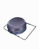 Double Strainer Stainless Steel With Extendable Bracket - 230mm Diameter