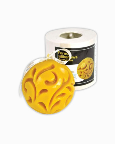 Silicone Candle Mould - Ball Casted (H-8.5cm)