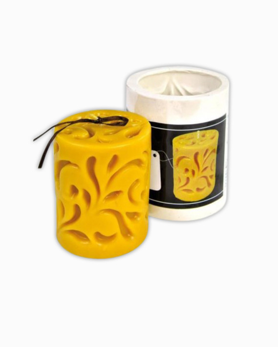 Silicone Candle Mould - Casted Cylinder (H-9.5cm)
