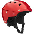 NRS Chaos Helmet - Side Cut - Red