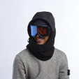 Coal - The Catacombs Weather-Resistant Hood - Black - on model