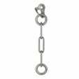 316 SS 1/2 Hanger + Chain + Ring Anchor