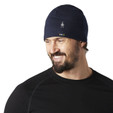 Smartwool Active Beanie - Deep Navy - on model