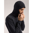 Arc'teryx Rho LT Hoody - Men's - Black - on model