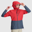 Outdoor Research Aspire II Jacket - Women's - Rhubarb / Dawn - on model