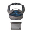 Patagonia Stealth Hip Pack - Noble Grey - open with organizer