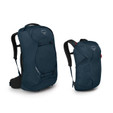Osprey Farpoint 70 - Men's - Muted Space Blue - daypack detached