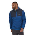 Patagonia Pack In P/O Hoody - Men's - New Navy w/ Superior Blue - on model