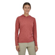 Patagonia Capilene Cool Daily Hoody - Women's (Spring 2022) - Rosehip / Light Rosehip X-Dye - on model - front