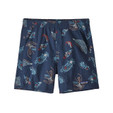 Patagonia Baggies Shorts - 5 in. - Women's (Spring 2022) - Clean Currents / Tidepool Blue