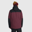 Outdoor Research Kulshan Storm Jacket - Men's (Fall 2022) - Kalamata / Black - on model
