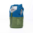 Puffin The Puffy Vest - Olive Green / Varsity Blue - side