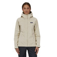 Patagonia Torrentshell 3L Jacket - Women's - Wool White - on model