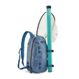 Patagonia Guidewater Sling 15L - Pigeon Blue - net and rod carry