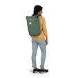 Osprey Arcane Roll Top - Pine Leaf Green - on model