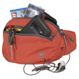 Mountainsmith Vibe Lumbar Pack - Cinnamon Red - packed