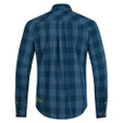 La Sportiva Andes Long Sleeve Shirt - Men's - Storm Blue / Lime Punch - back
