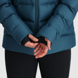 Outdoor Research Coldfront Down Hoodie - Women's - Harbor - detail