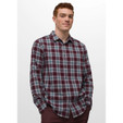 Prana Los Feliz Flannel - Men's - Quarry - on model