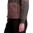 Topo Designs' Subalpine Fleece Jacket - Women's - Peppercorn / Charcoal - detail