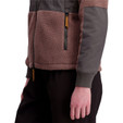 Topo Designs Subalpine Fleece Jacket - Women's - Peppercorn / Charcoal - detail